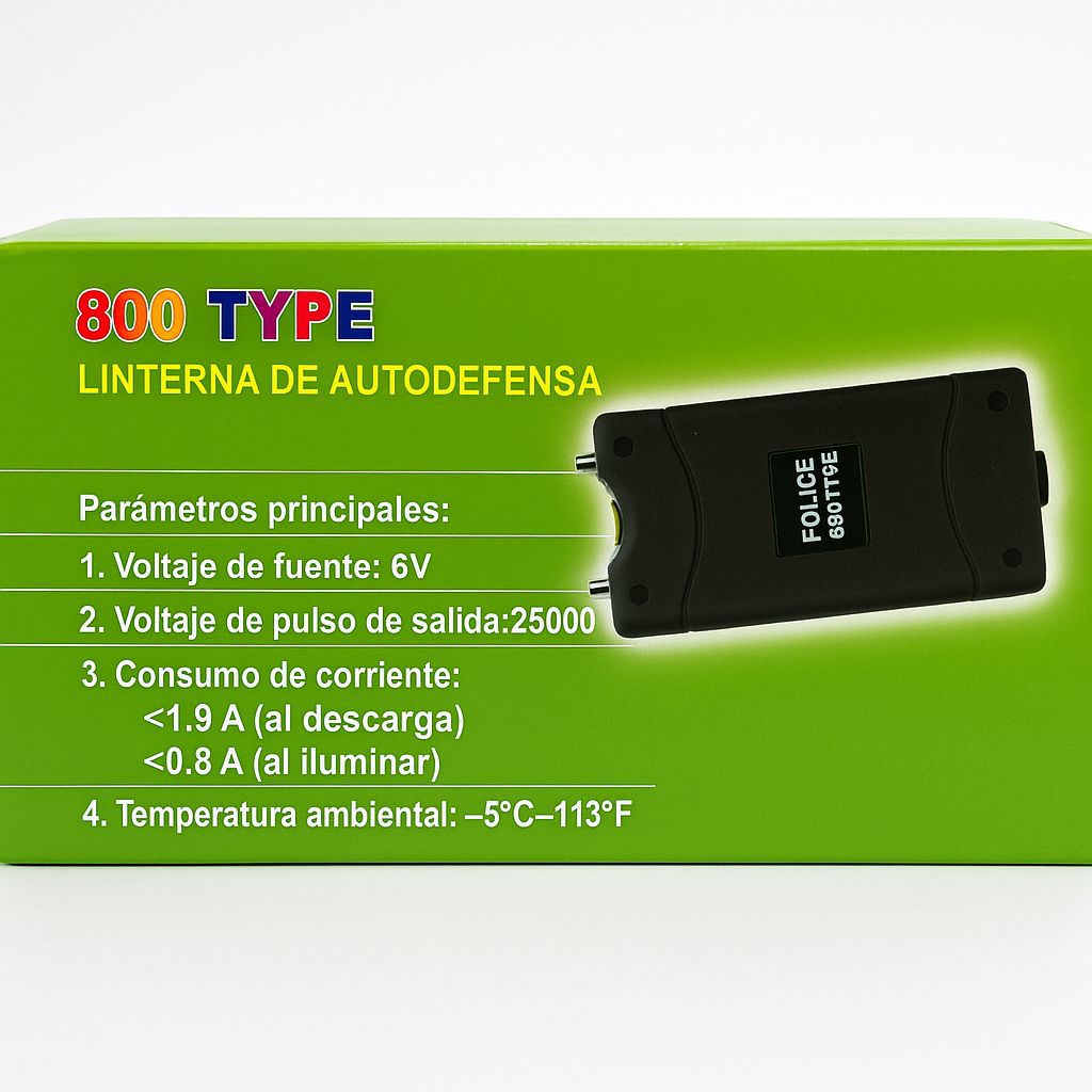 LINTERNA AUTODEFENSA 800 TYPE